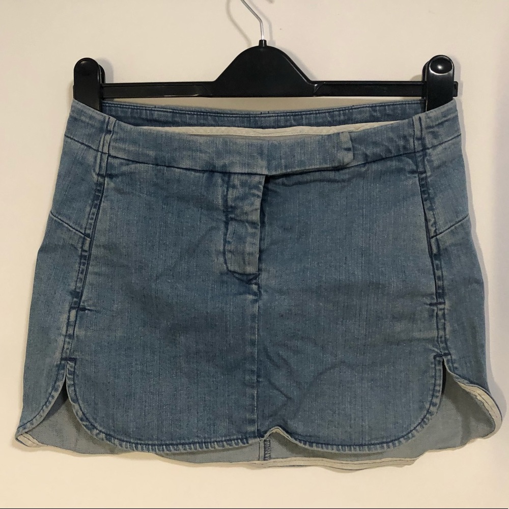 MM6 Maison Margiela Denim Mini Skirt